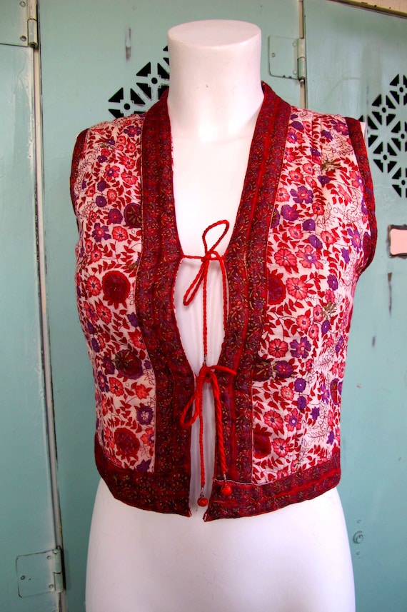 Vintage Indian Label Rare OH CALCUTTA Vest 1970s … - image 1