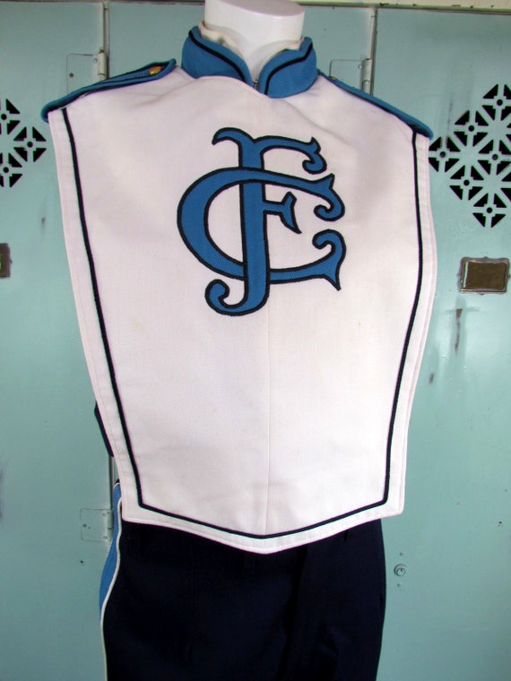 Vintage Vest Marching Band Majorette 1960s Size adju… Gem
