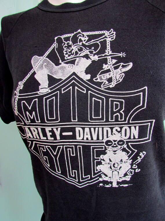 Buy Vintage Harley Davidson 1970s T-shirt Rare Australia 