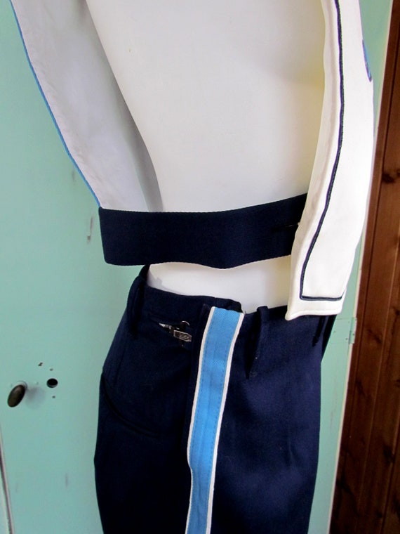 Vintage Vest Marching Band Majorette 1960s Size adju… Gem