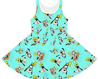 Just Goofin' Round - Girls Tank Top Dress