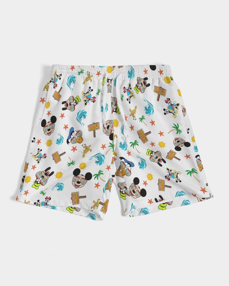 Hang Ten Mens Character Swim Trunks Etsy