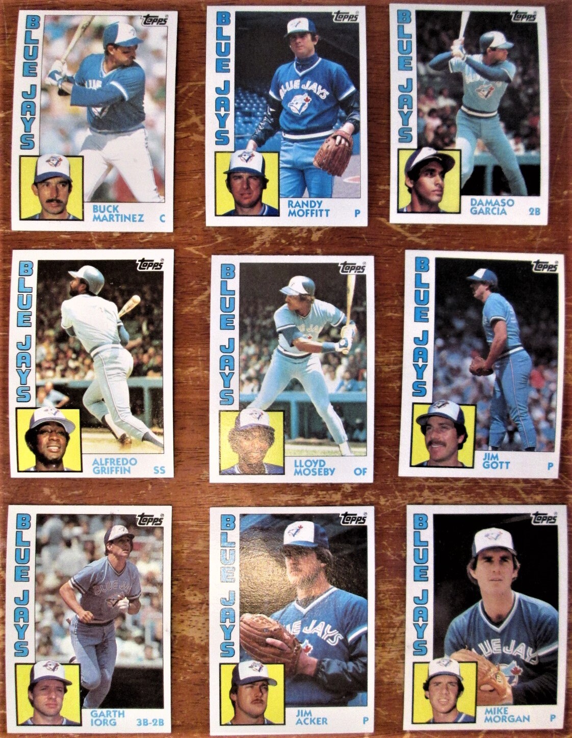 Baseball Cards 1984 Toronto Blue Jays Team Set..cox Steib - Etsy