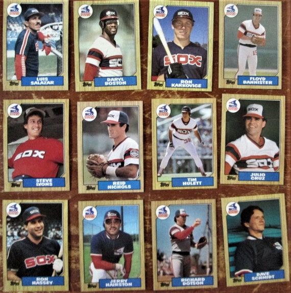 Memorabilia Collectibles Art & Collectibles Fisk Baseball Cards 1987 ...