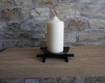 Handmade Metal Pillar/Jar Candle Holder
