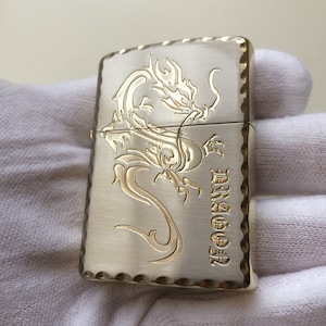 Zippo Dragon Armor Gravur seltenes handgemachtes Feuerzeug