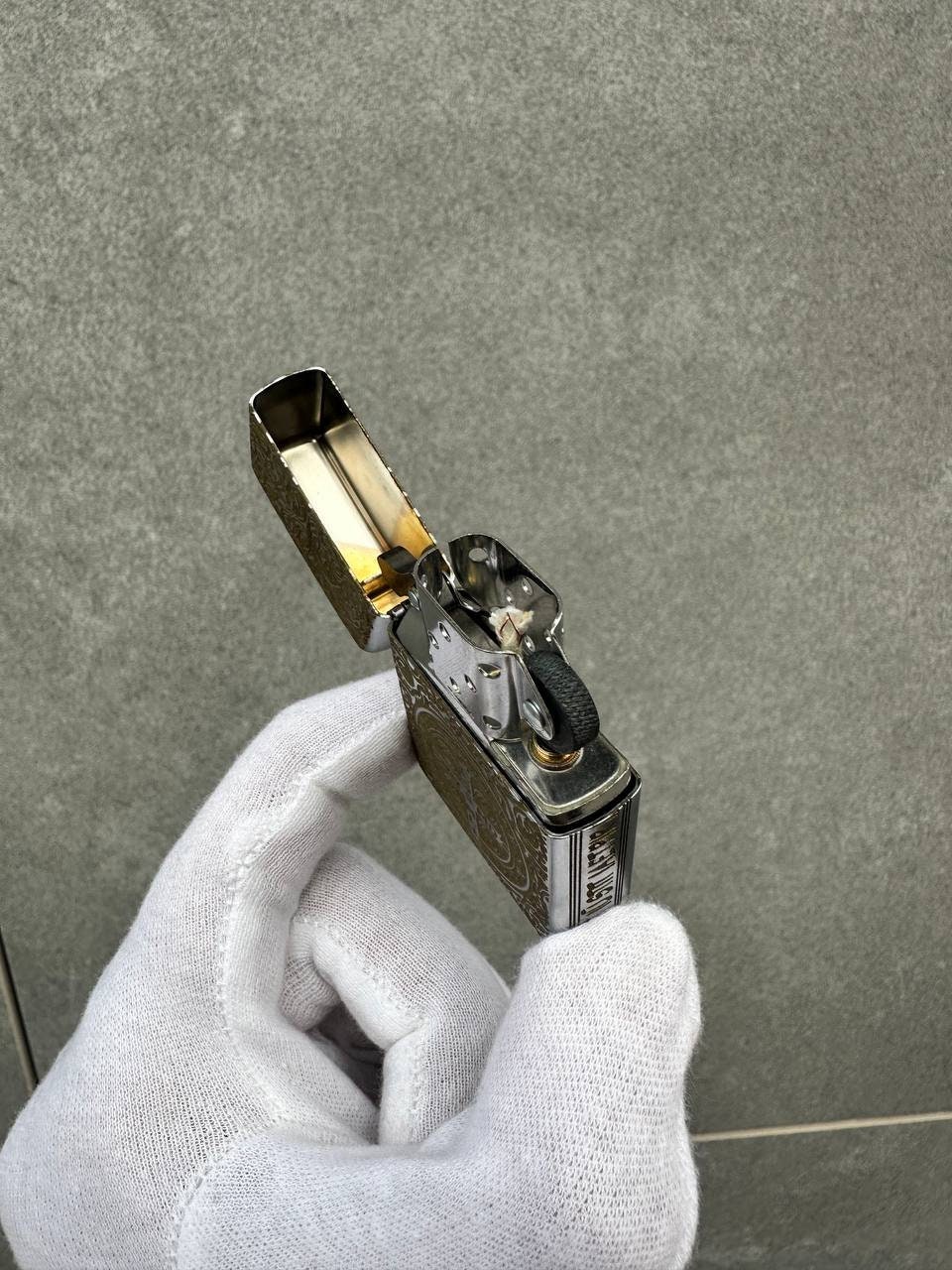 Zippo サン・コンスタンティン シルバー エングレービング レア Zippo サン・コンスタンティン シルバー エングレービング レア