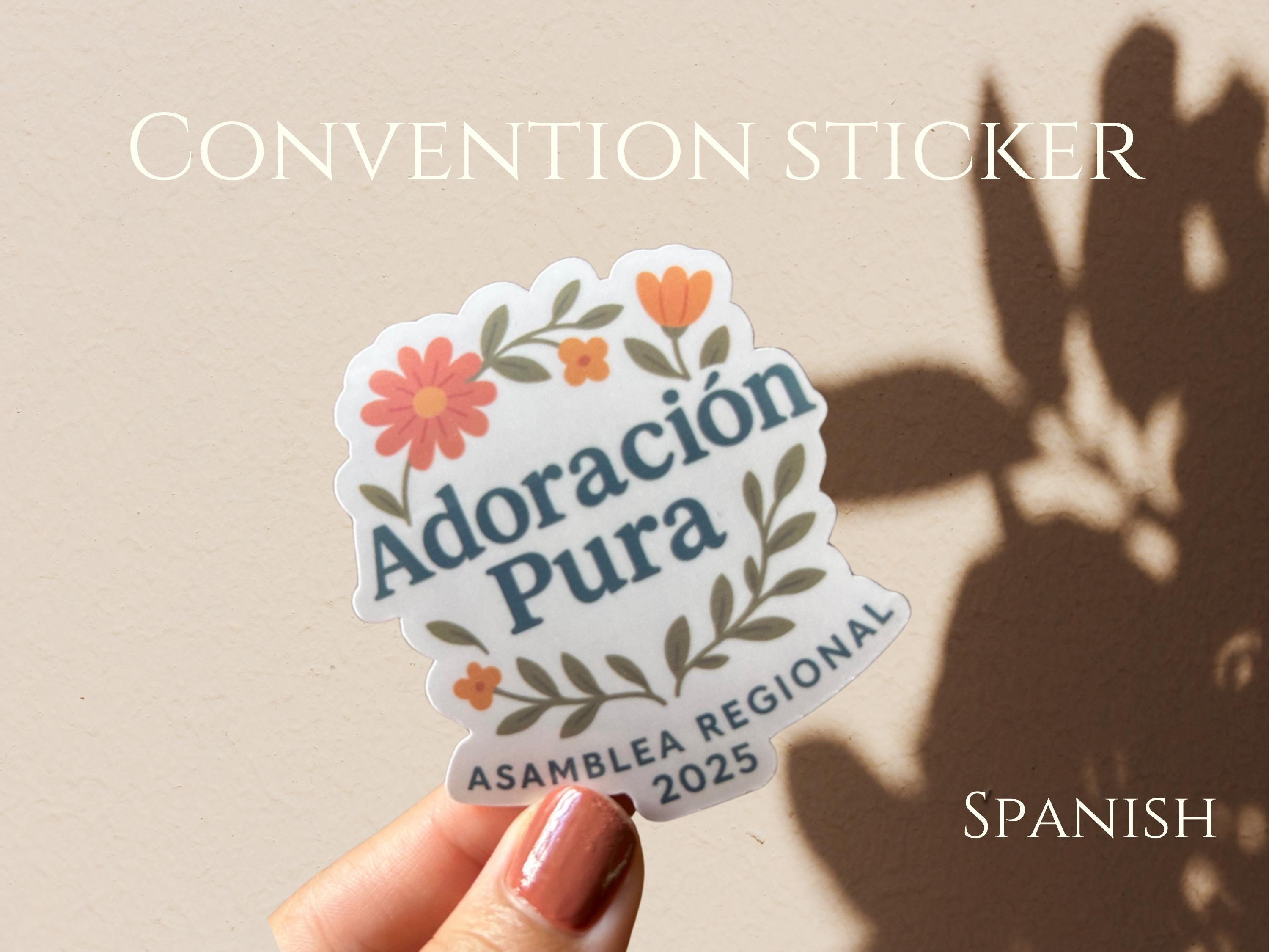 JW Pure Worship Sticker | Adoración Pura | Regional Convention Gifts L ...