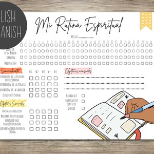 JW Spiritual Routine Checklist | Jehovah's Witnesses | English ...