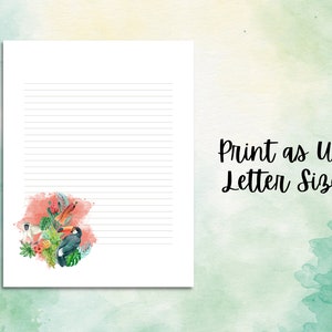 Tropical Paradise Template Bundle | Letter Writing Jehovah's Witnesses ...