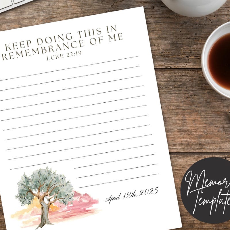 Memorial of Jehovah's Witnesses 2025 - Etsy