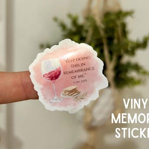 Memorial Letter Writing Stickers | Bread and Wine Envelope Stickers | Scripture Stickers | Memorial Invitations | JW Ministry | JW Gifts