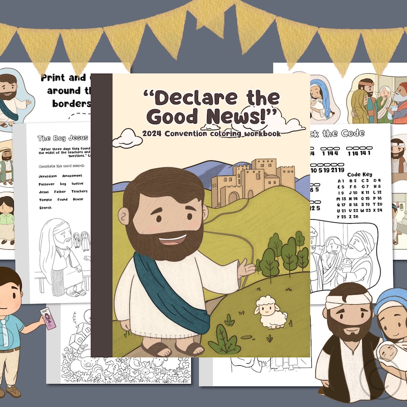 Jw Coloring Pages - Etsy