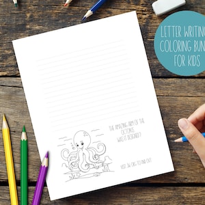 JW Escritura de cartas Para niños / Fue diseñado / Páginas para colorear / Plantillas / Niños / Actividad