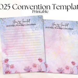 Modelo de adoración pura para la convención de los testigos de Jehová de 2025 / Testigos de Jehová / Redacción de cartas / Líneas y no líneas / Dones de los testigos de Jehová / Ministerio