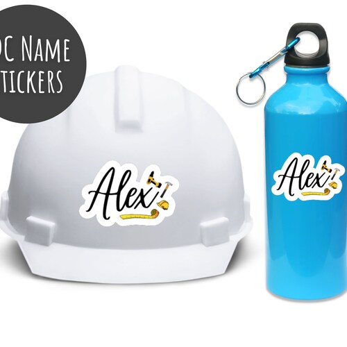 LDC Name Stickers JW Waterproof Vinyl Laminated Water Etsy