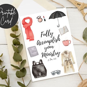 imprimable Pioneer Sister | JW | Appréciation | Cadeaux de pionnier | Cartes de voeux