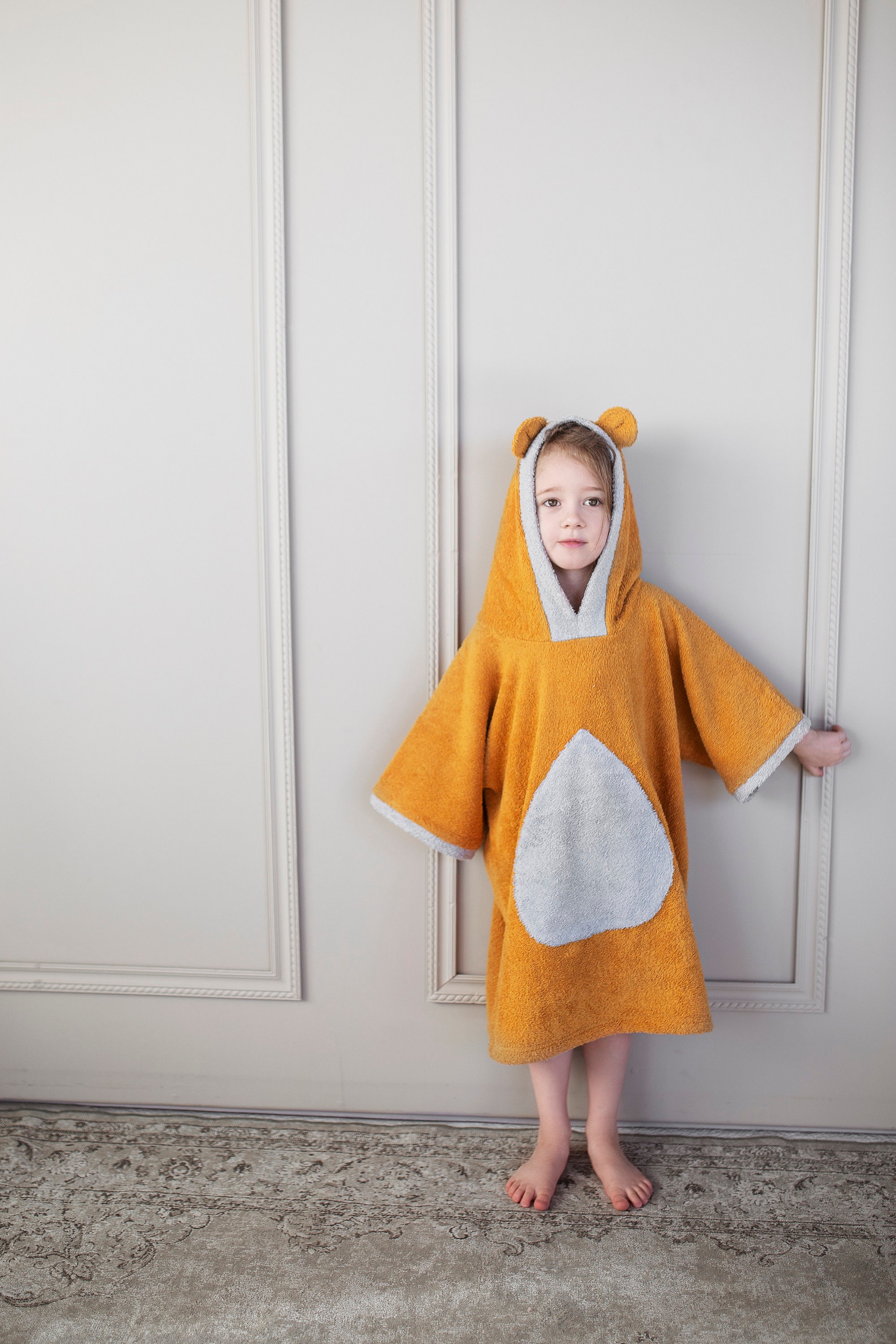 Beach Poncho Kids Hooded Beach Towel for Toddlers Hooded Etsy