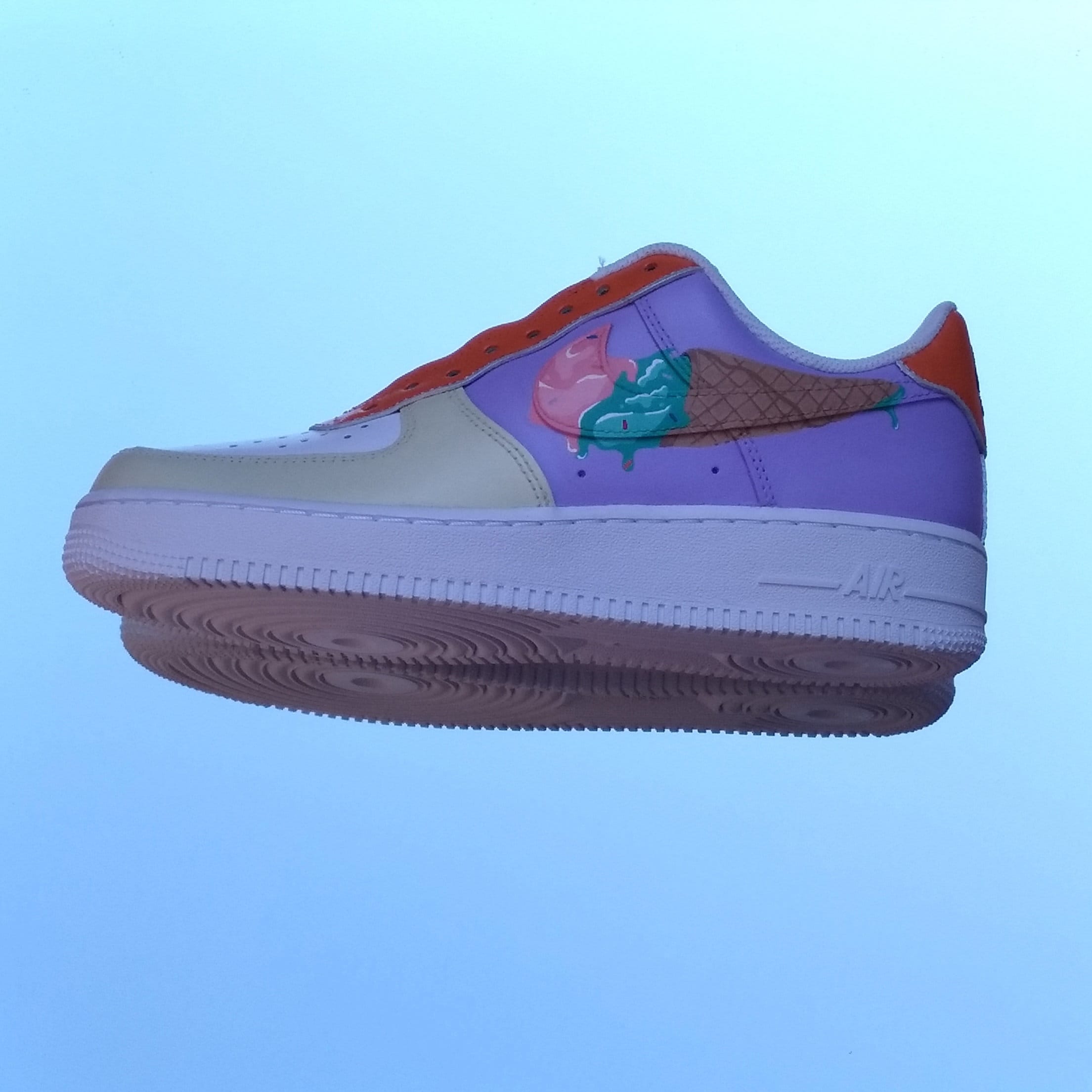 Nike AirForce1 Custom IceCream | Etsy