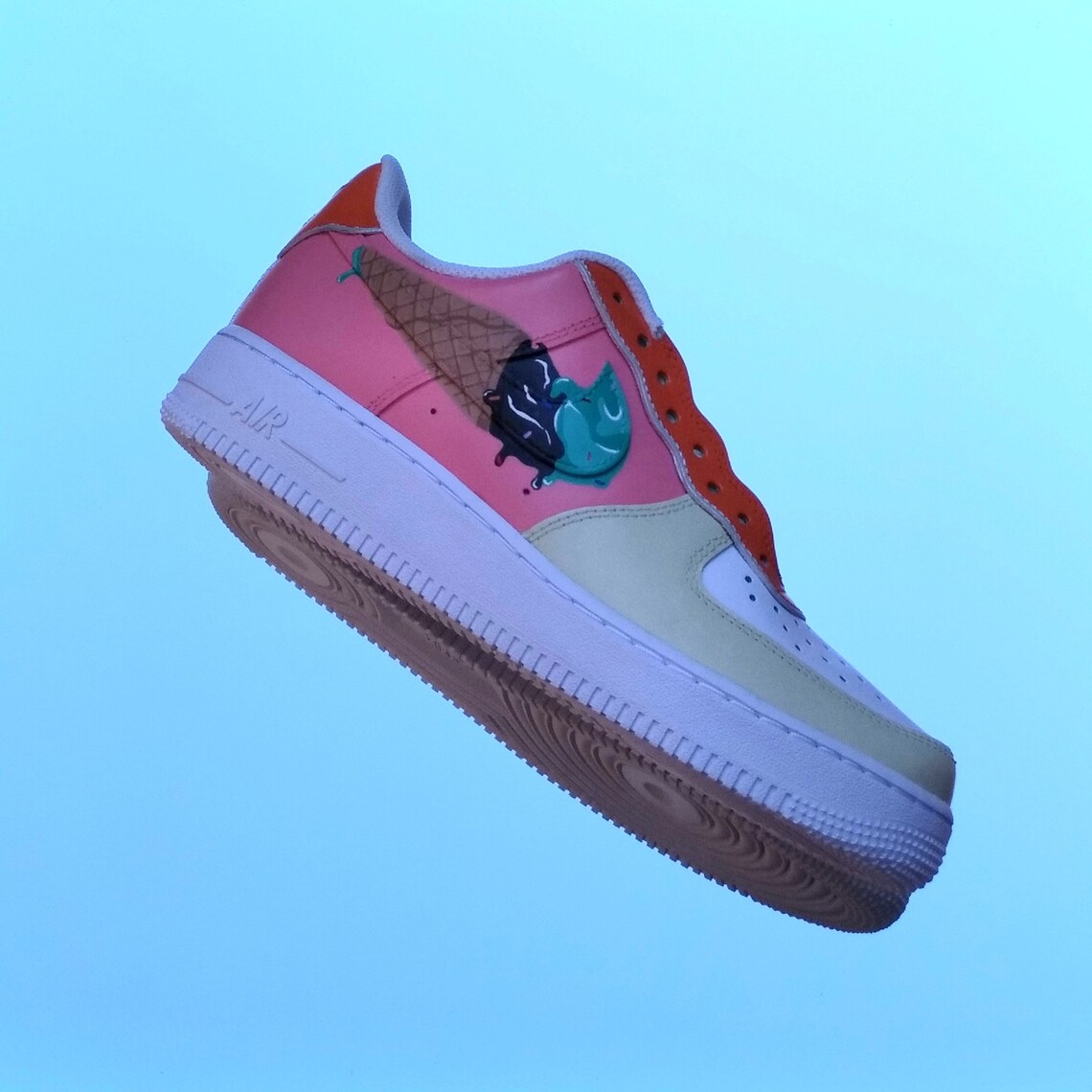 Nike AirForce1 Custom IceCream | Etsy