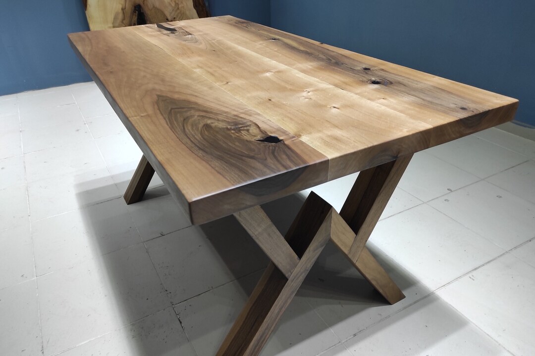 Custom Dining Table Custom Dining Room Table Custom Walnut Dining Table