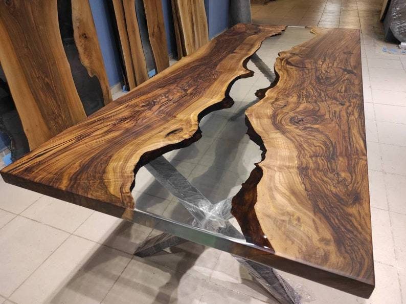 Epoxy Resin Table Epoxy Kitchen Dining Table Resin Table Etsy