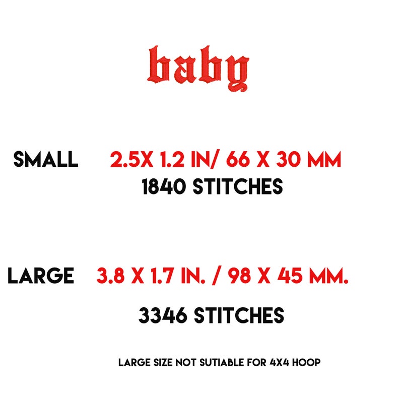 Old English baby Lettering Instant Download - Etsy