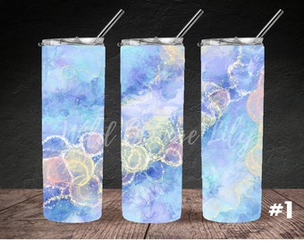 Watercolor 20 oz Tumbler