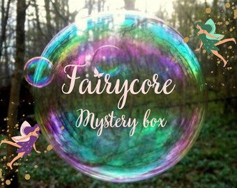 Feen Stil Mystery Box, Überraschungskiste mit Schmuck, Fairycore ästhetischen Schmuck und Accessoires, Handgefertigte Schmuck-set