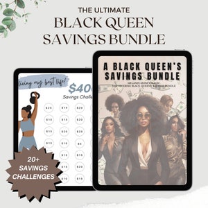 Saving Planner, Black Woman Planner, Monthly Savings, Saving Binder, Budget Girl, Saving Envelope, Vacation Savings, Savings Goal