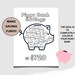 Piggy Bank Savings Tracker Printable, Money Savings Challenge Printable ...