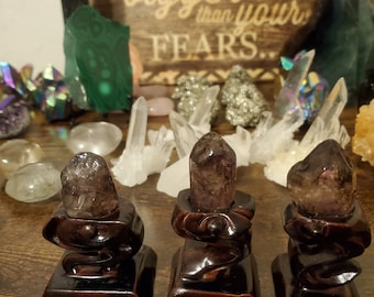 Super Seven Crystal on Stand, Melody's Stone