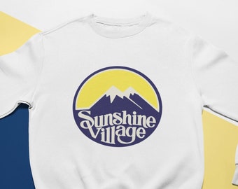 Sunshine Village Banff - Retro Crewneck Sweatshirt