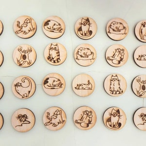 Kids Memory Game, kids game, wooden games digital SVG file, glowforge laser cutter games