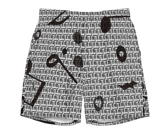 NORTHERN DANCER- Custom All-Over Print Recycled Swim Trunks