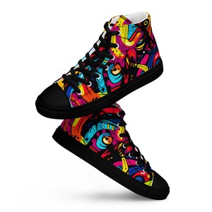 HILLTOP Men s high top canvas shoes