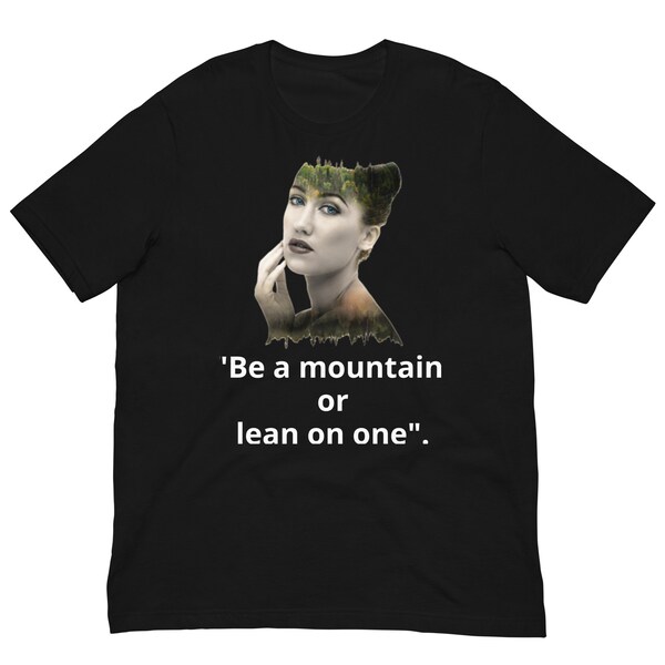 Mountain Wisdom: Somali Proverb Unisex t-shirt