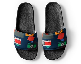 RONALD-  Custom Comfort: Personalized Men's Summer Slides