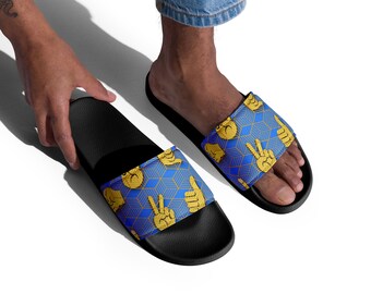 DOUGLAS-  Custom Comfort: Personalized Men's Summer Slides