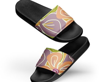 SHIRLEY-  Sunshine Stride - Custom Splendor: Vibrant Summer Women's Slides  Women's slides