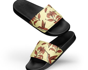 TIERNEY-  Sunshine Stride - Custom Splendor: Vibrant Summer Women's Slides  Women's slides