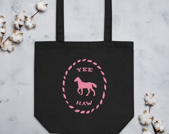Pink Pony  Collection:  Eco Tote Bag