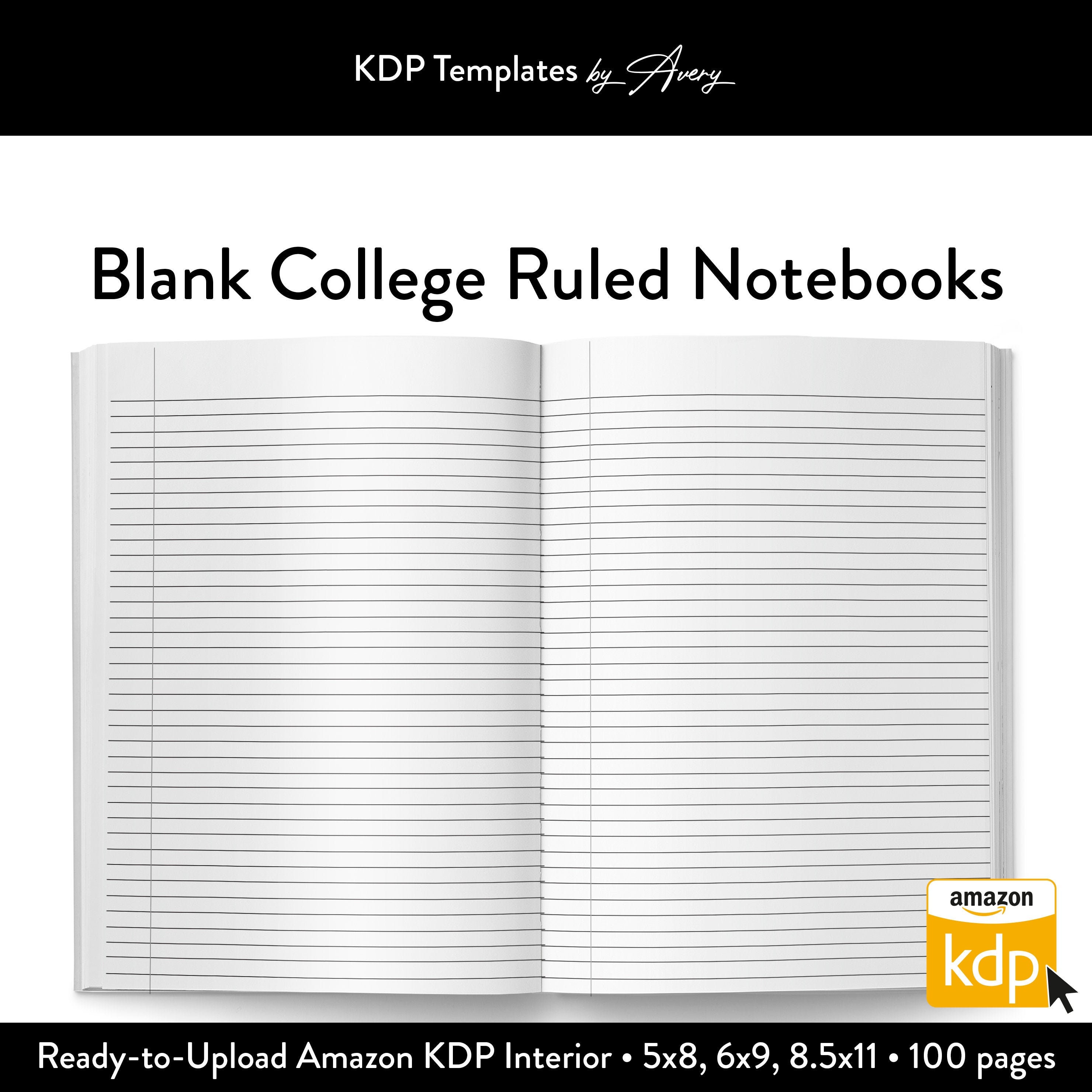 Five Star Spiral Notebooks + Study App, 3 Pack, 1 Subject, College Ruled  Paper, Pockets, 100 Sheets, Home School Supplies for College Student or  K-12