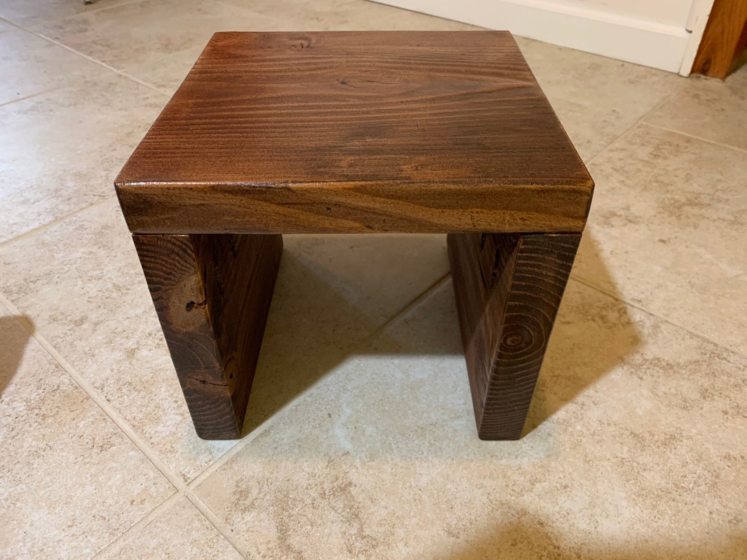 Tall Wood Dog Bowl Stand, Raised Dog Bowl Stand, Raised Cat Bowl Stand