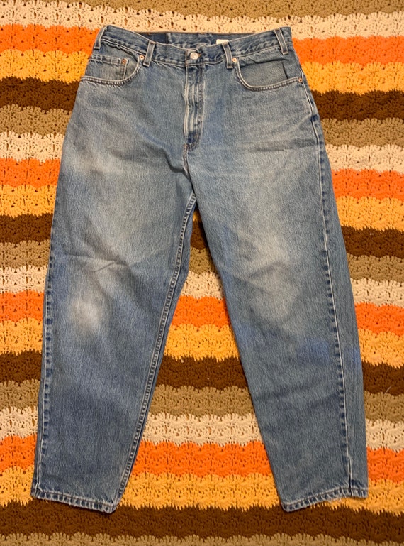 Vintage 1990's Levi's 560 Made in USA Wide Fit Je… - image 2