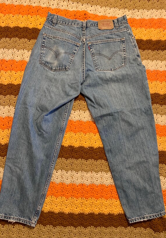 Vintage 1990's Levi's 560 Made in USA Wide Fit Je… - image 5