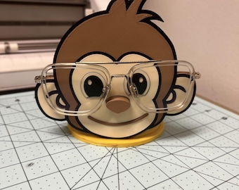 Monkey Eyeglass Holder & Desk Accessory