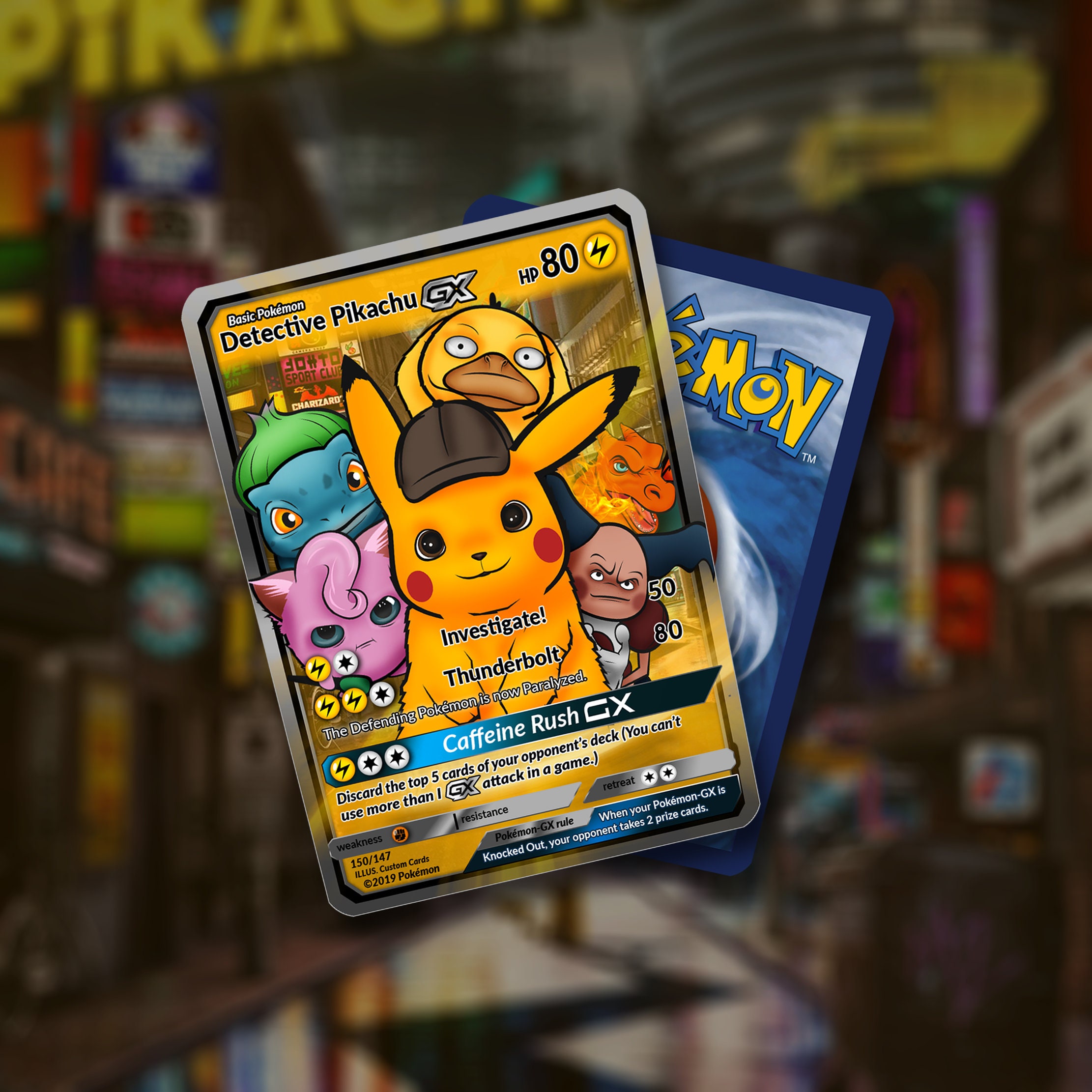 Protège Carte Pokémon Détective Pikachu