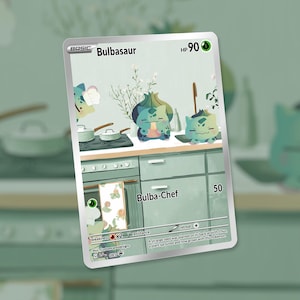 Carte de chef Bulba ! Fait sur mesure !