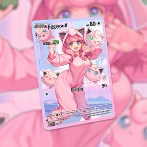Carte cache-couche de Jigglypuff ! Fait sur mesure !